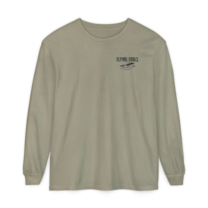 Flying Fools Long Sleeve Seaplane & Mountain Tee