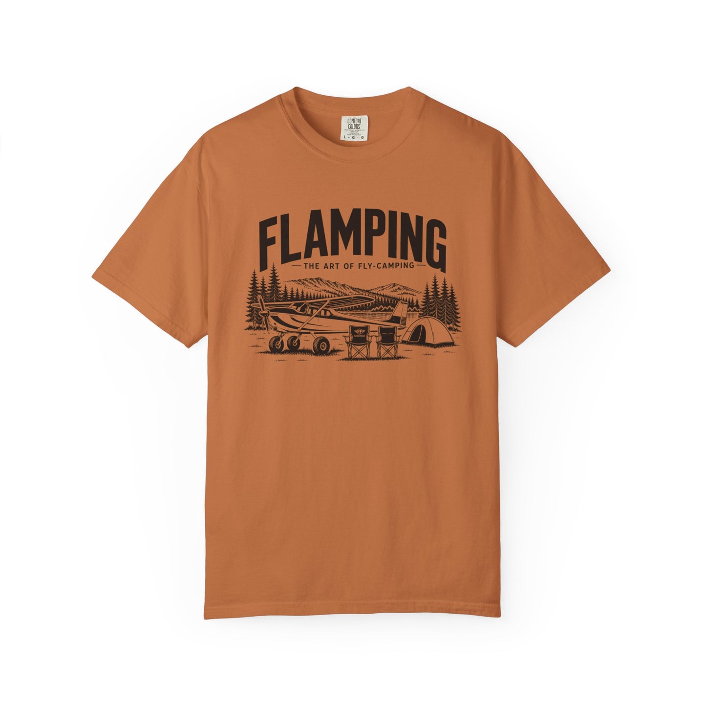 Fly-Camping 'Flamping' Aviation T-Shirt