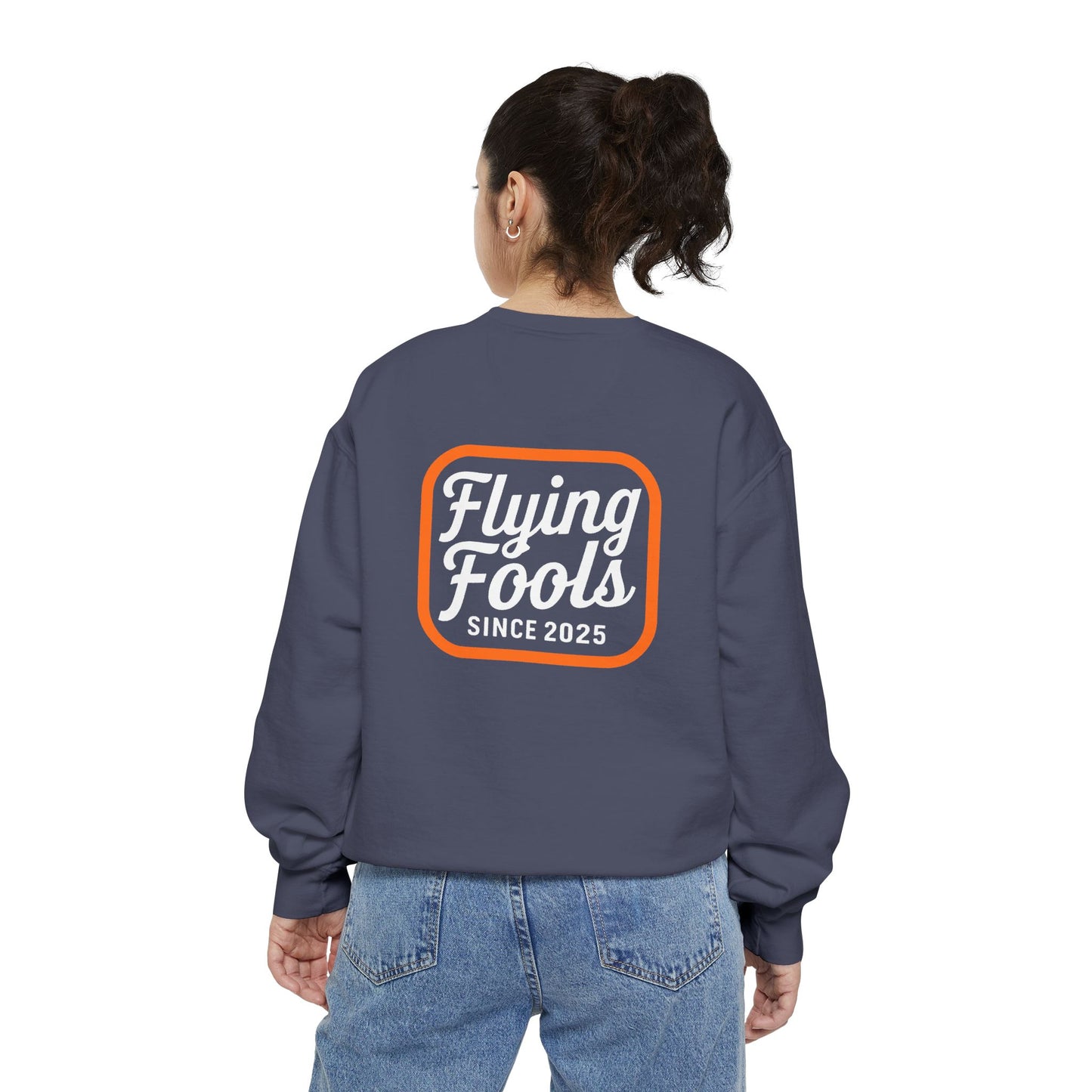 Flying Fools Tasty Logo  Sweatshirt