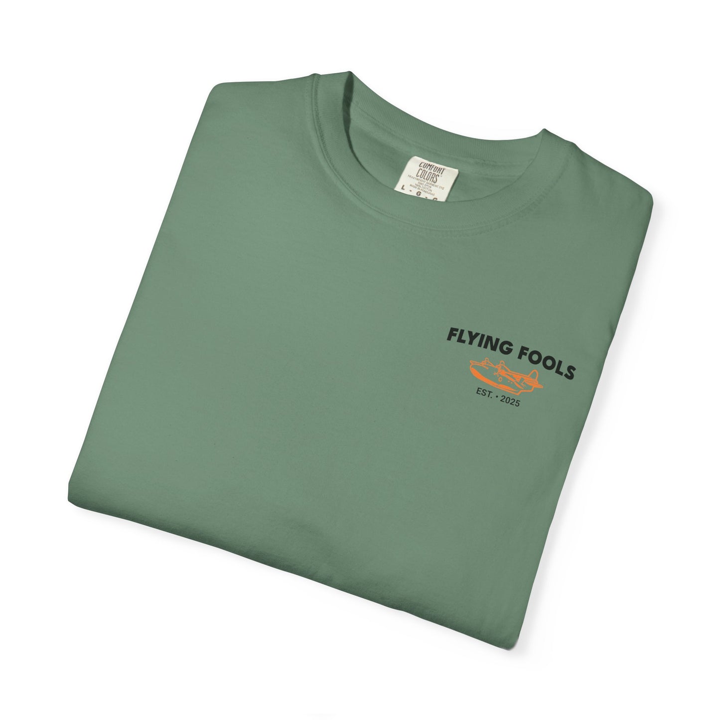 Flying Fools Seaplane T-Shirt — Runways Optional