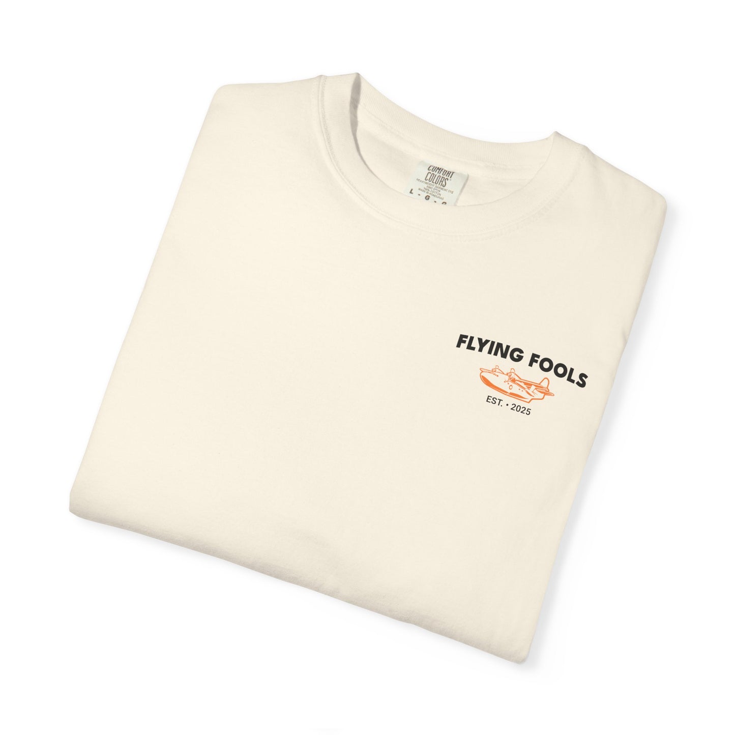 Flying Fools Seaplane T-Shirt — Runways Optional