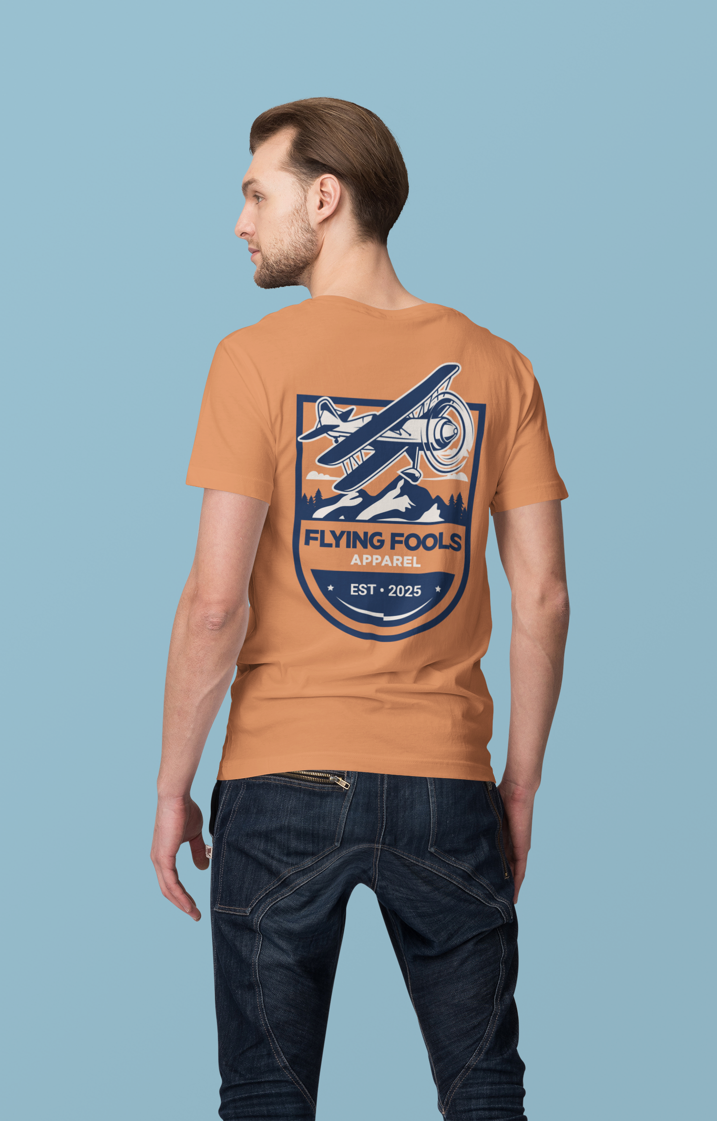 Flying Fools  Biplane T-Shirt