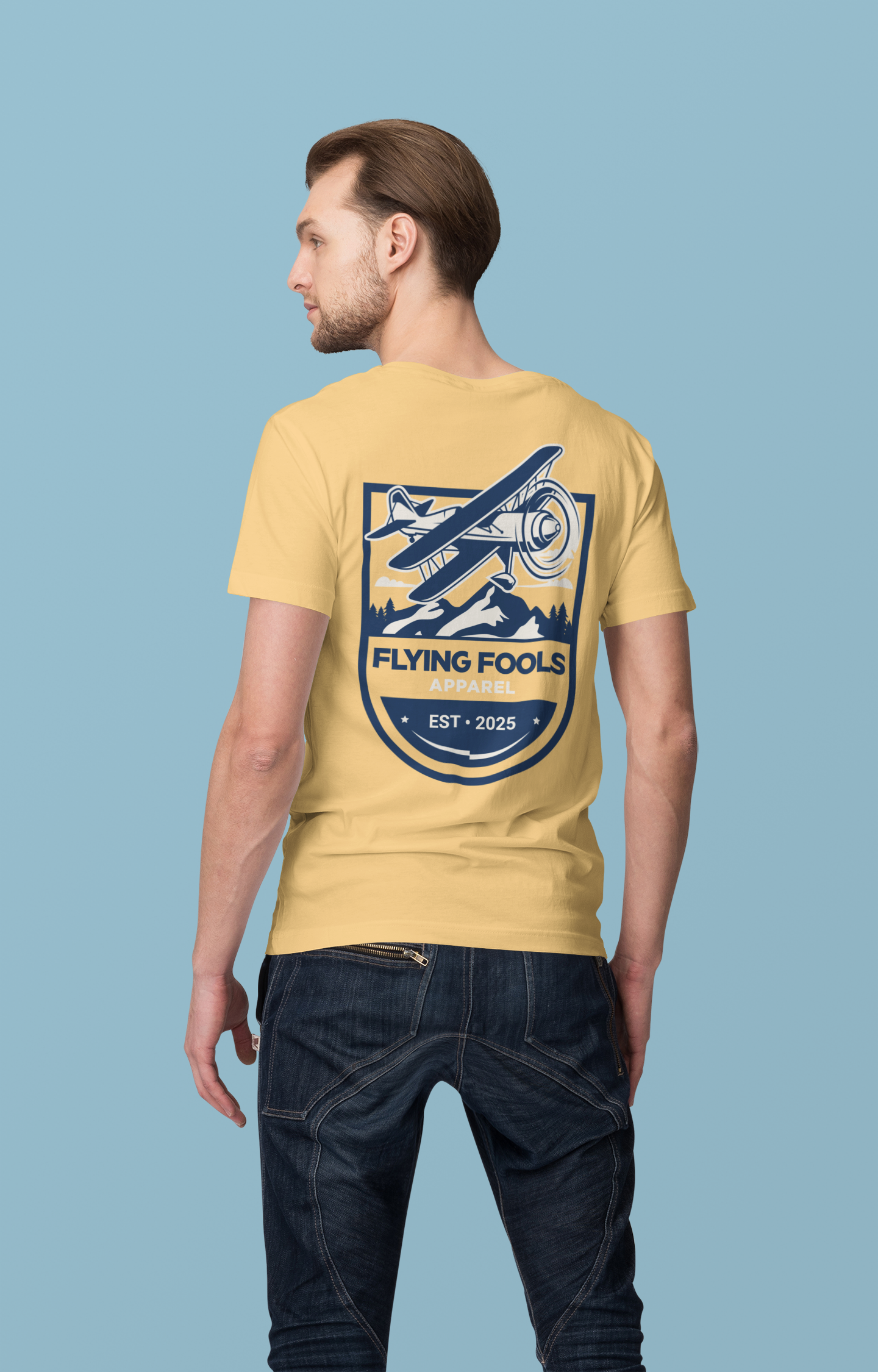 Flying Fools  Biplane T-Shirt