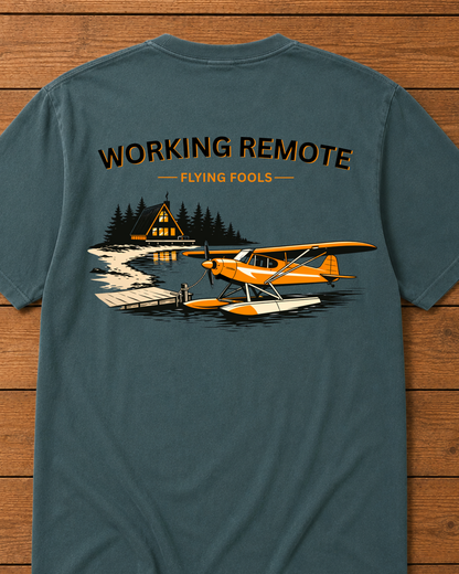 Working Remote Seaplane