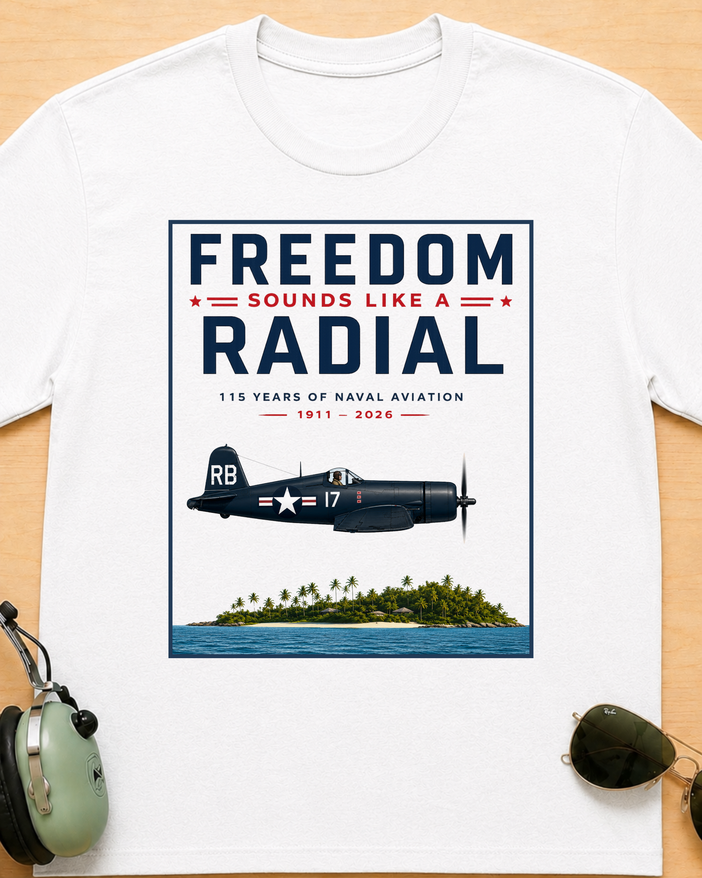 Freedom Sounds Like a Radial T-Shirt