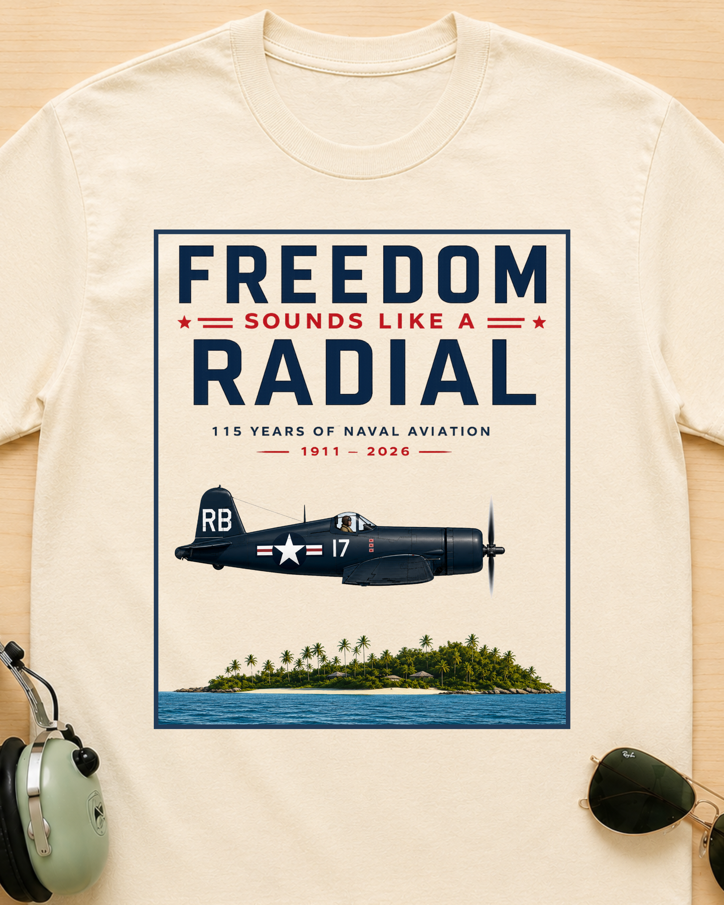 Freedom Sounds Like a Radial T-Shirt