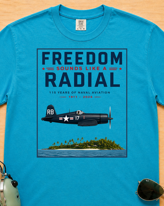 Freedom Sounds Like a Radial T-Shirt