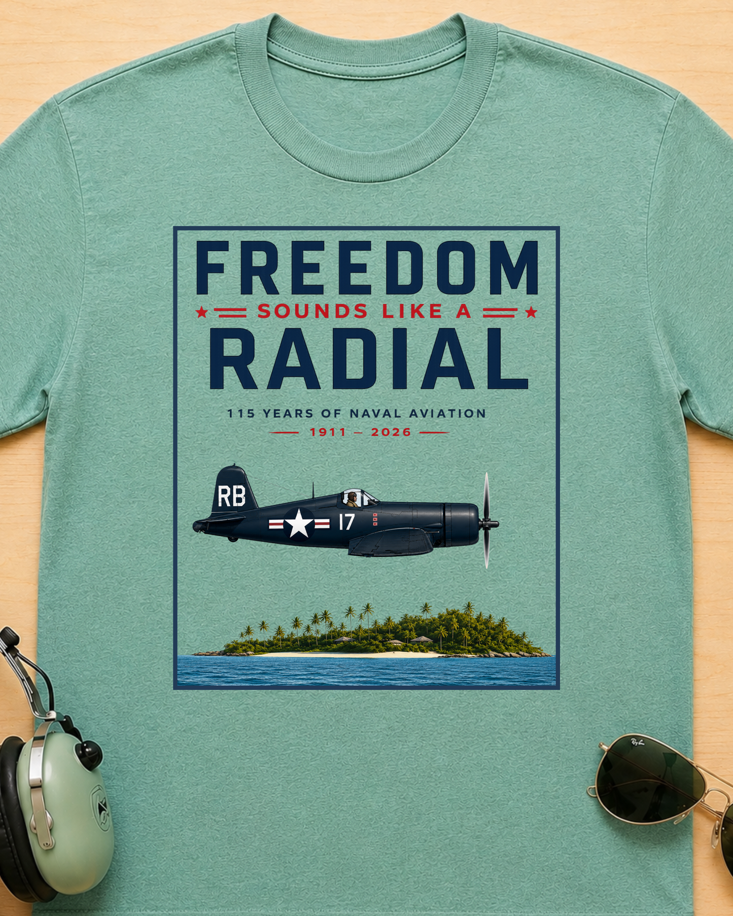 Freedom Sounds Like a Radial T-Shirt