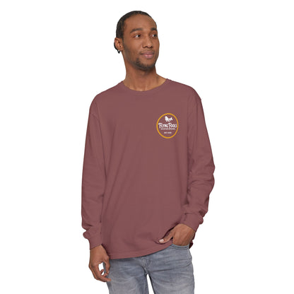 Flying Fools Aviation Long Sleeve Tee — 'Flying Fools' Logo