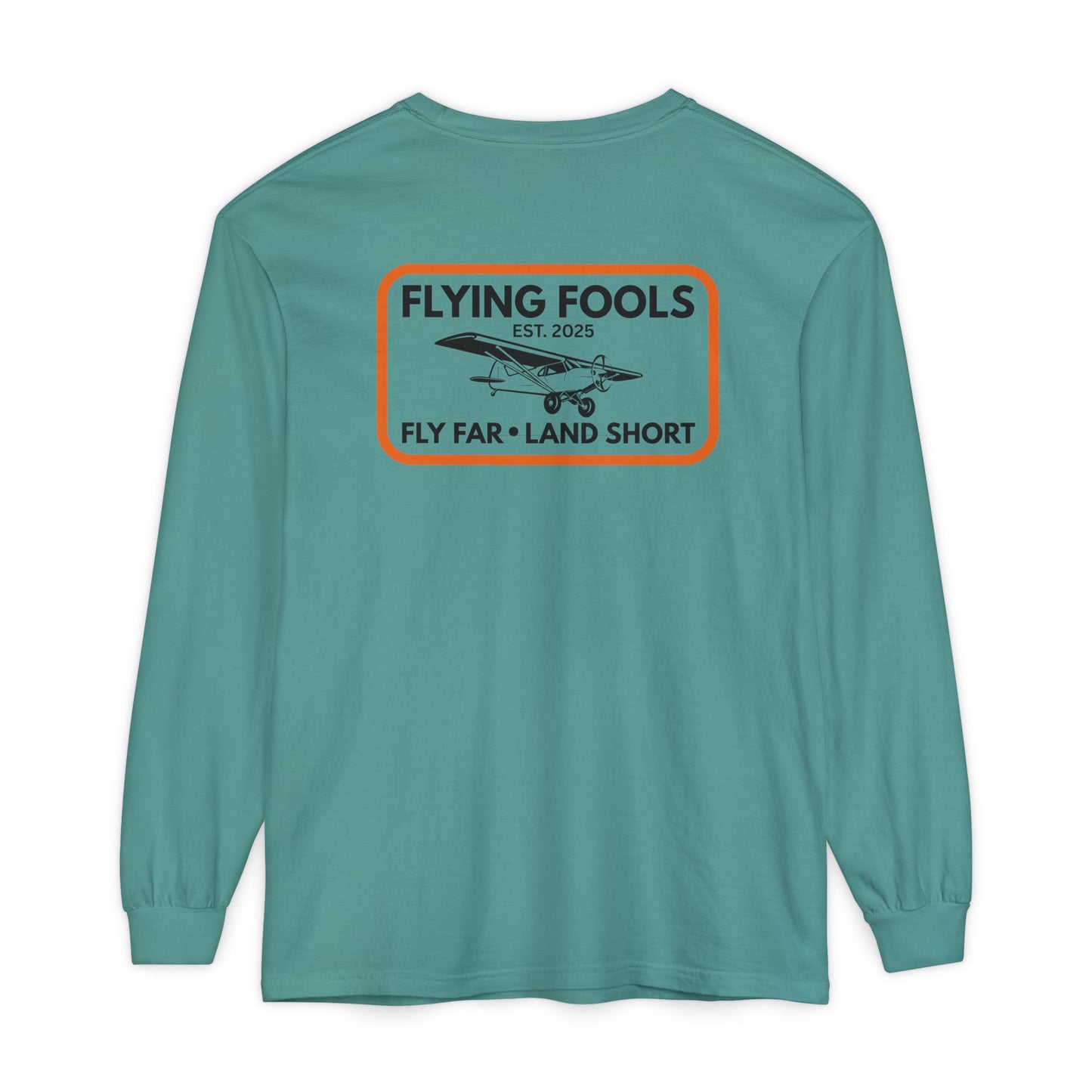 Flying Fools Patch Logo 2 Long Sleeve