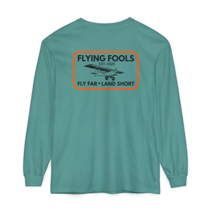 Flying Fools Patch Logo 2 Long Sleeve