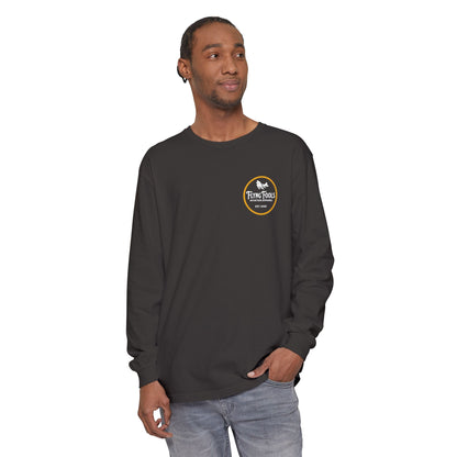 Flying Fools Aviation Long Sleeve Tee — 'Flying Fools' Logo