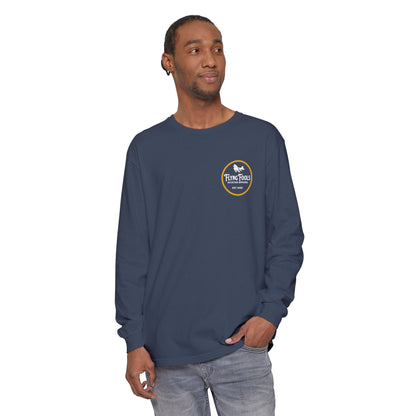 Flying Fools Aviation Long Sleeve Tee — 'Flying Fools' Logo