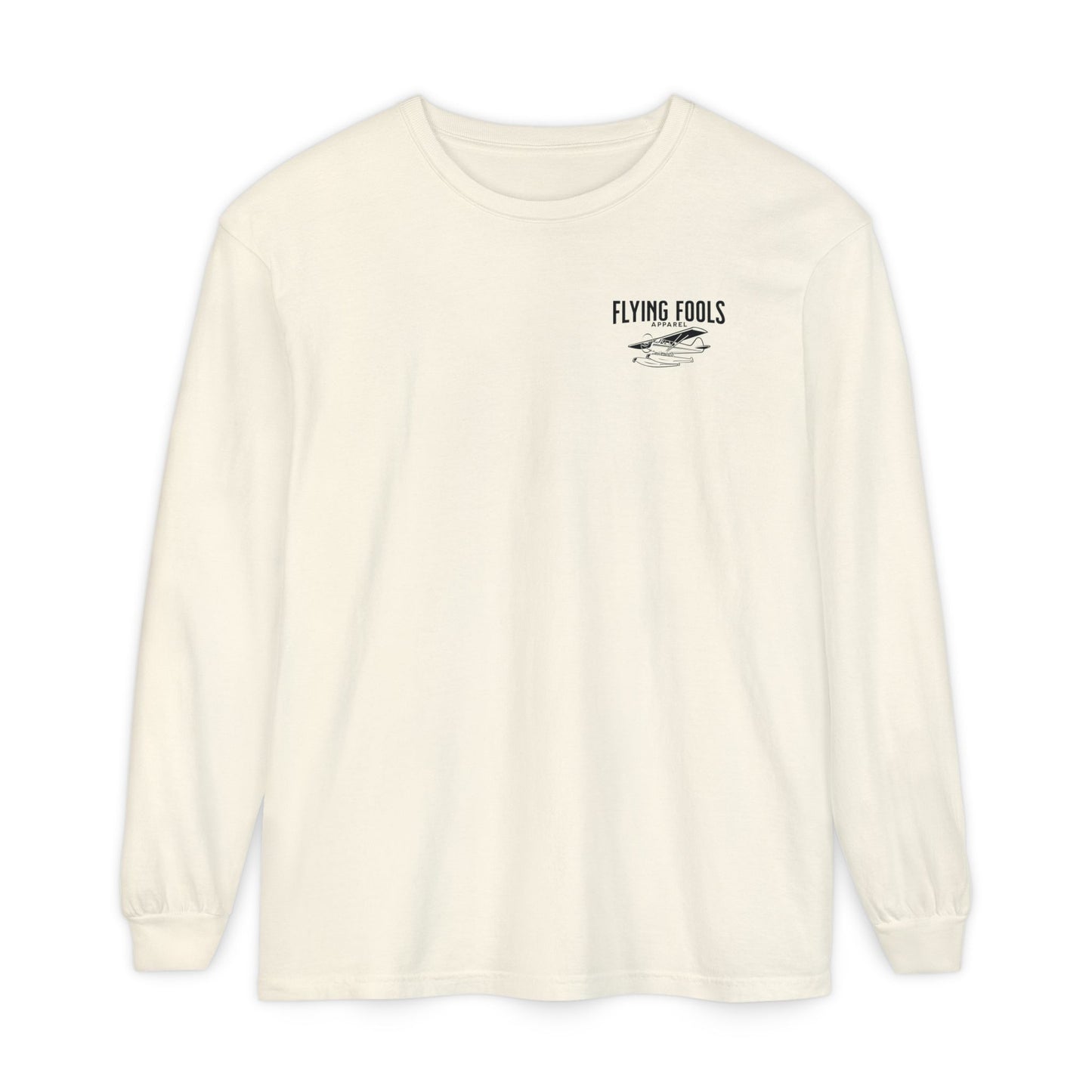 Flying Fools Long Sleeve Seaplane & Mountain Tee