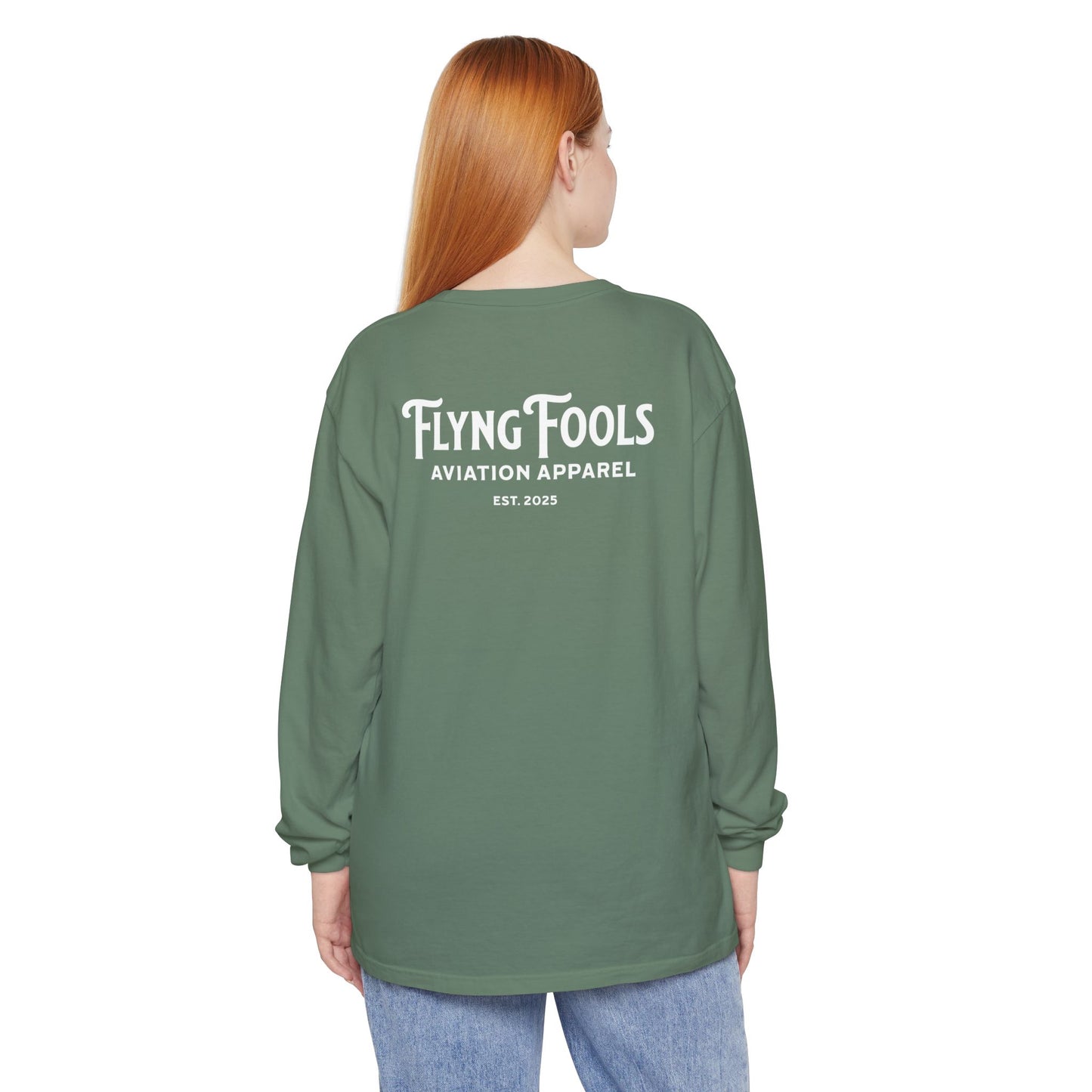 Flying Fools Aviation Apparel Long Sleeve T-Shirt