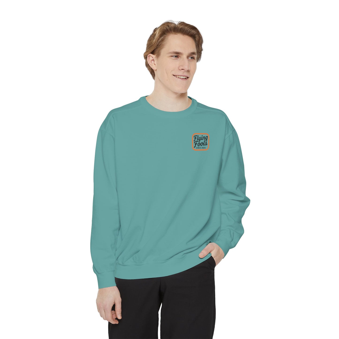 Flying Fools Tasty Logo  Pilot Sweatshirt
