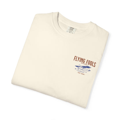 Flying Fools Vintage Seaplane & Mountain T-Shirt