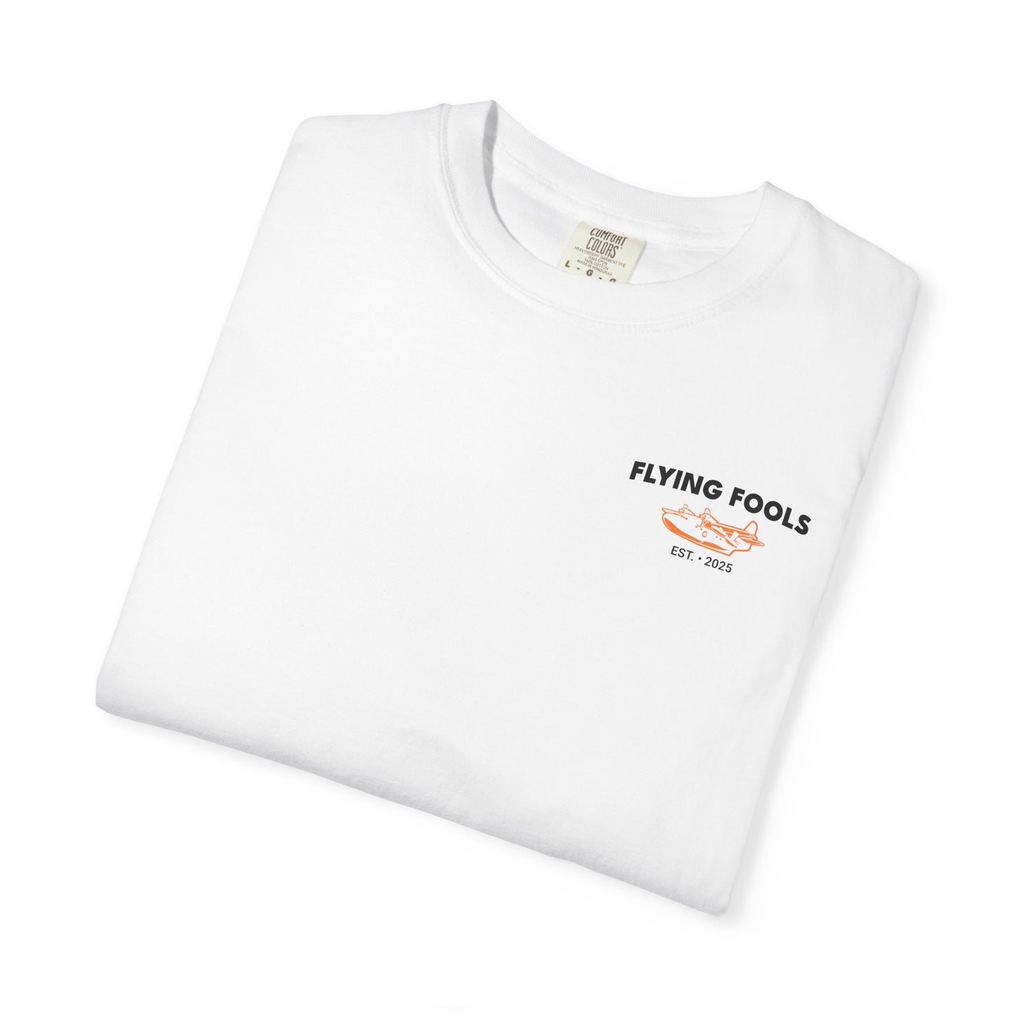 Flying Fools Seaplane T-Shirt — Runways Optional