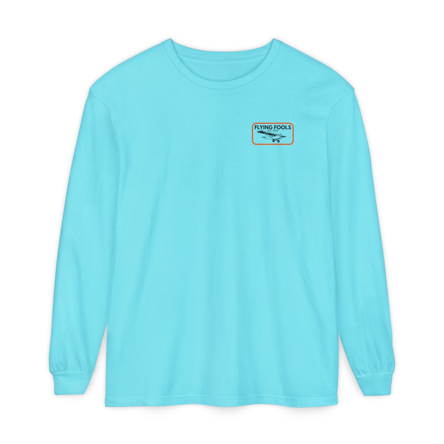 Flying Fools Patch Logo 2 Long Sleeve