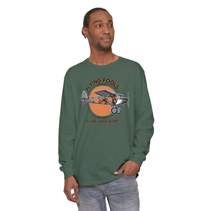 Flying Fools Backcountry Airplane Long Sleeve Tee