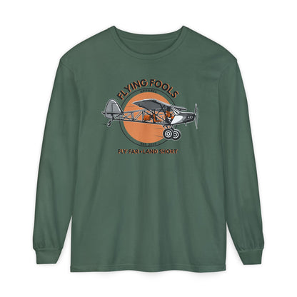 Flying Fools Backcountry Airplane Long Sleeve Tee
