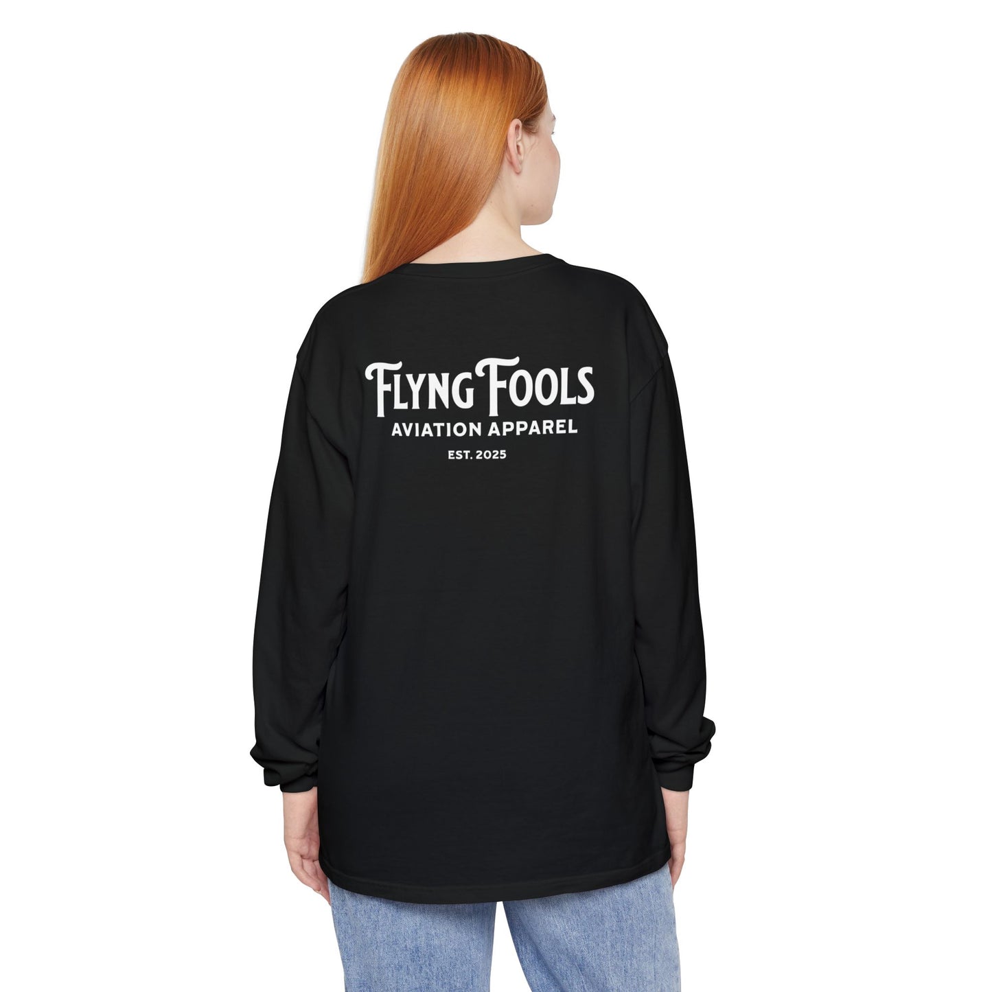 Flying Fools Aviation Apparel Long Sleeve T-Shirt