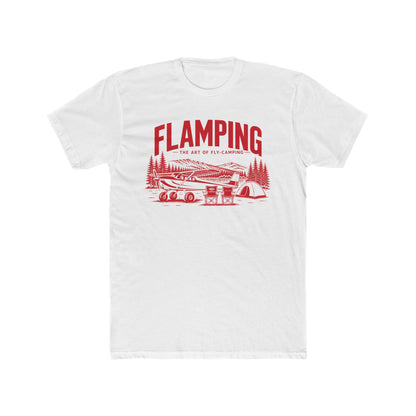 Flying Fools "Flamping" Fly- Camping Tee