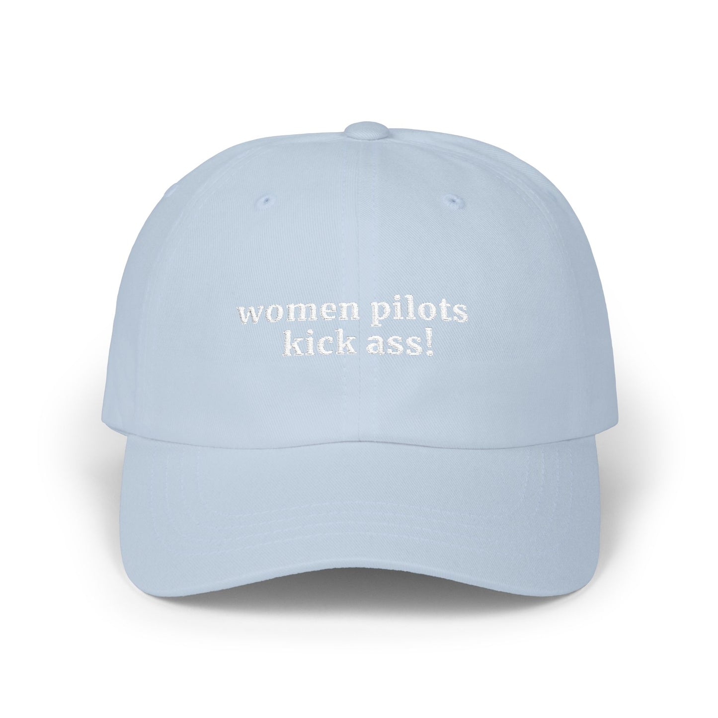 Women Pilots Kick Ass! Dad Hat