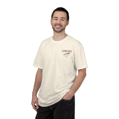 Flying Fools Vintage Seaplane & Mountain T-Shirt