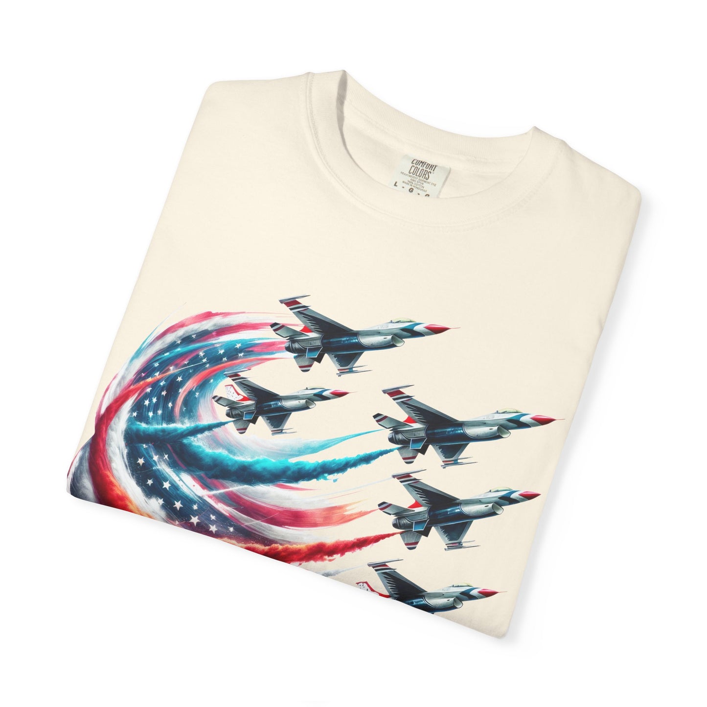 Aerial US flag Display T-Shirt