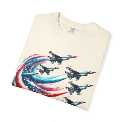 Aerial US flag Display T-Shirt