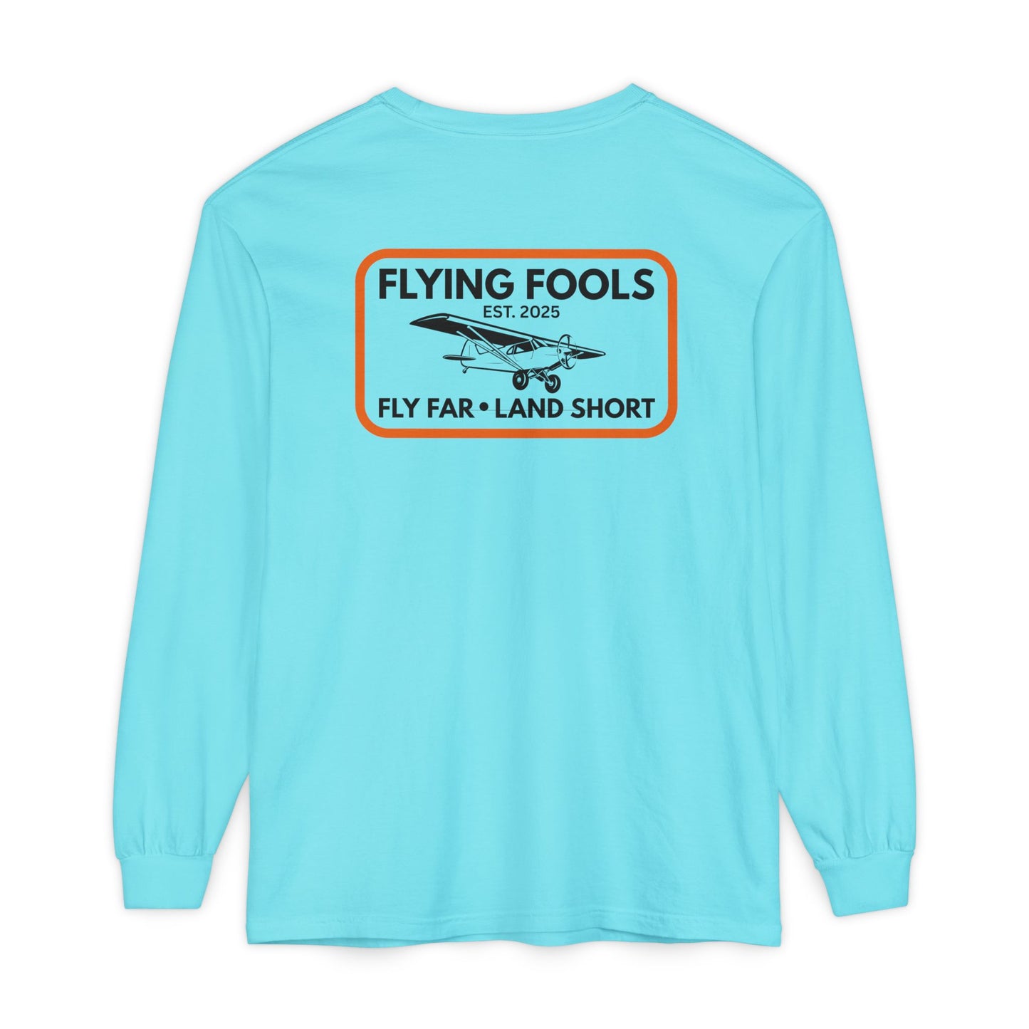 Flying Fools Patch Logo 2 Long Sleeve