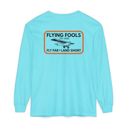 Flying Fools Patch Logo 2 Long Sleeve