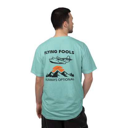 Flying Fools Seaplane T-Shirt — Runways Optional