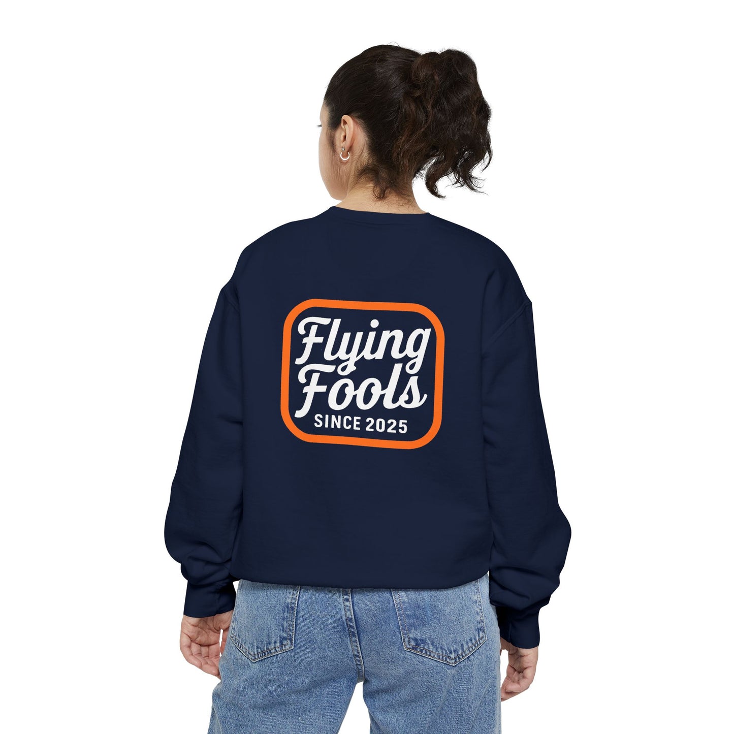Flying Fools Tasty Logo  Sweatshirt