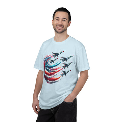 Aerial US flag Display T-Shirt