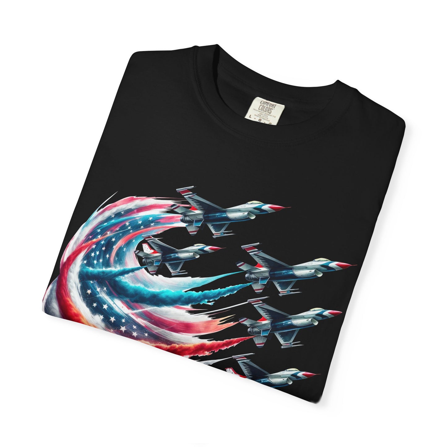 Aerial US flag Display T-Shirt