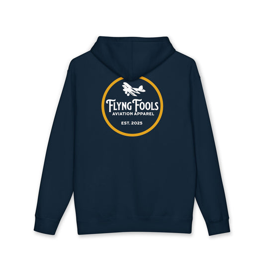 Flying Fools Original Logo Aviation Hoodie