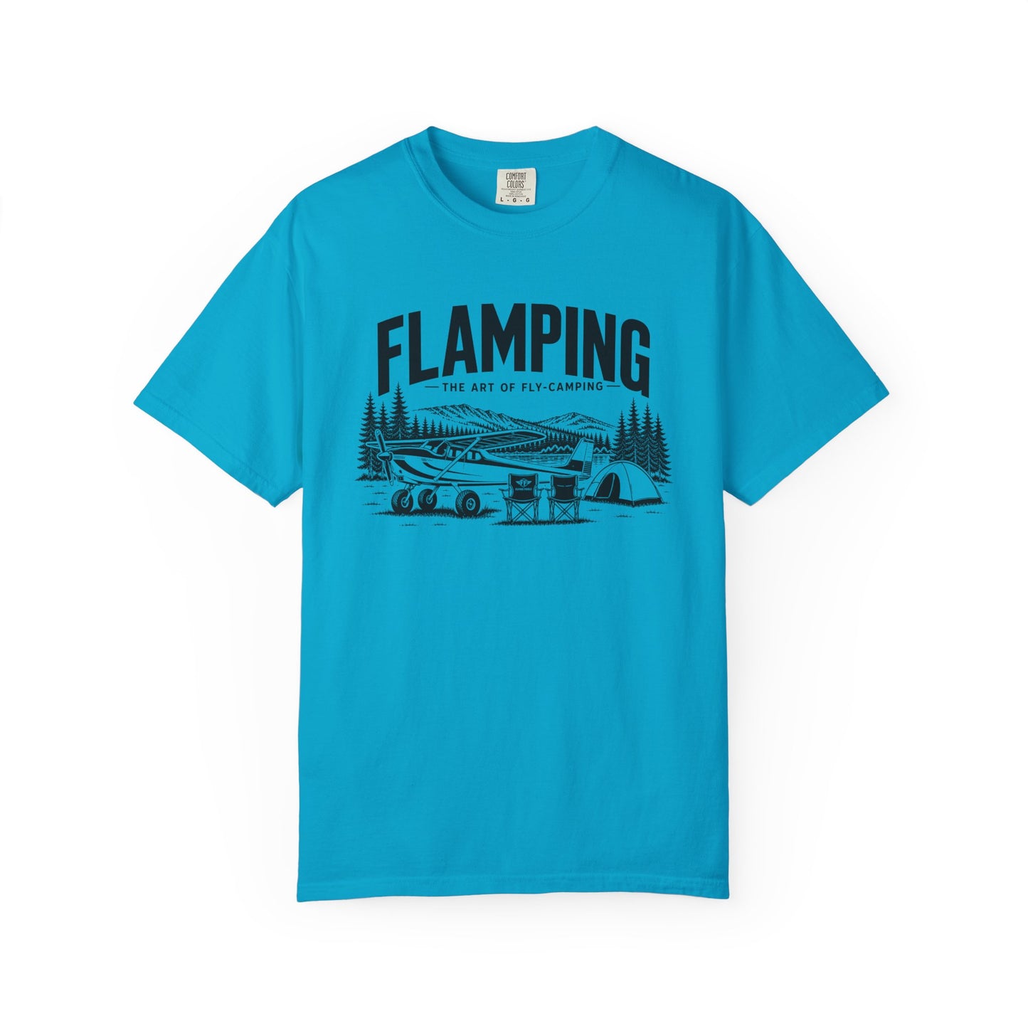 Fly-Camping 'Flamping' Aviation T-Shirt