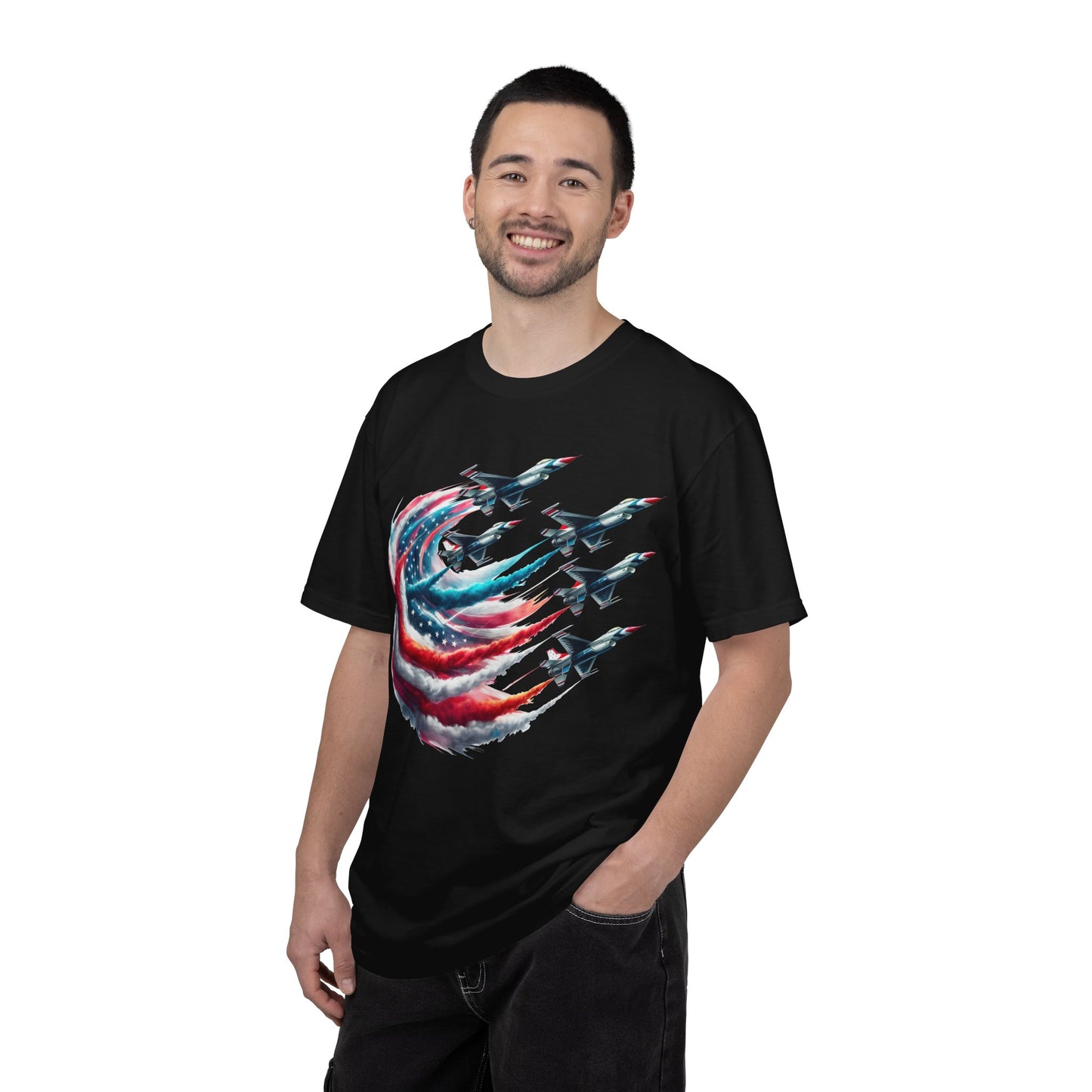 Aerial US flag Display T-Shirt