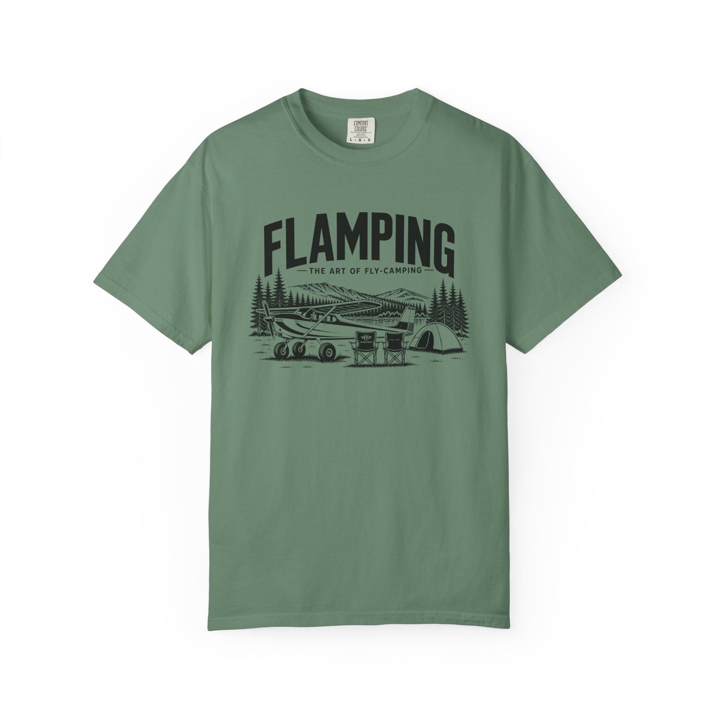 Fly-Camping 'Flamping' Aviation T-Shirt