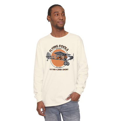 Flying Fools Backcountry Airplane Long Sleeve Tee