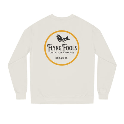 Flying Fools Original Logo Aviation Crewneck