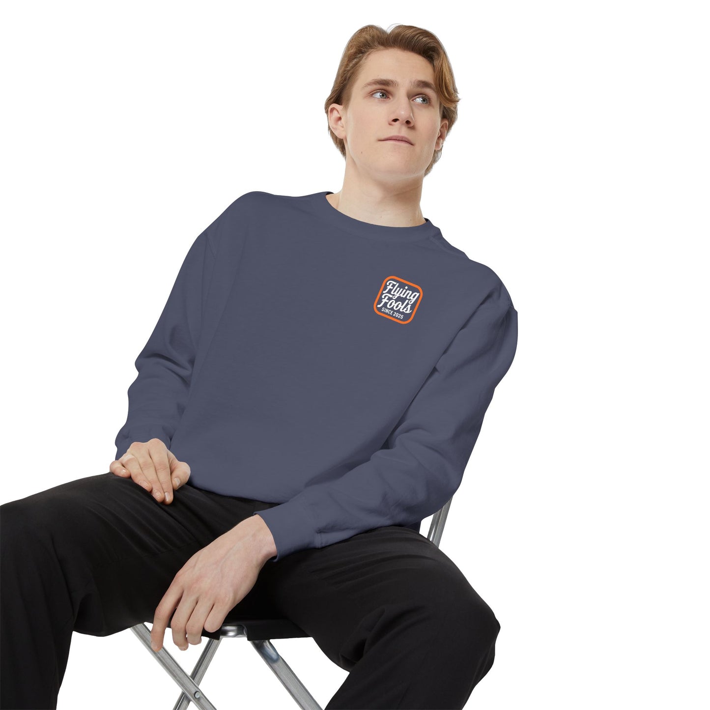 Flying Fools Tasty Logo  Sweatshirt