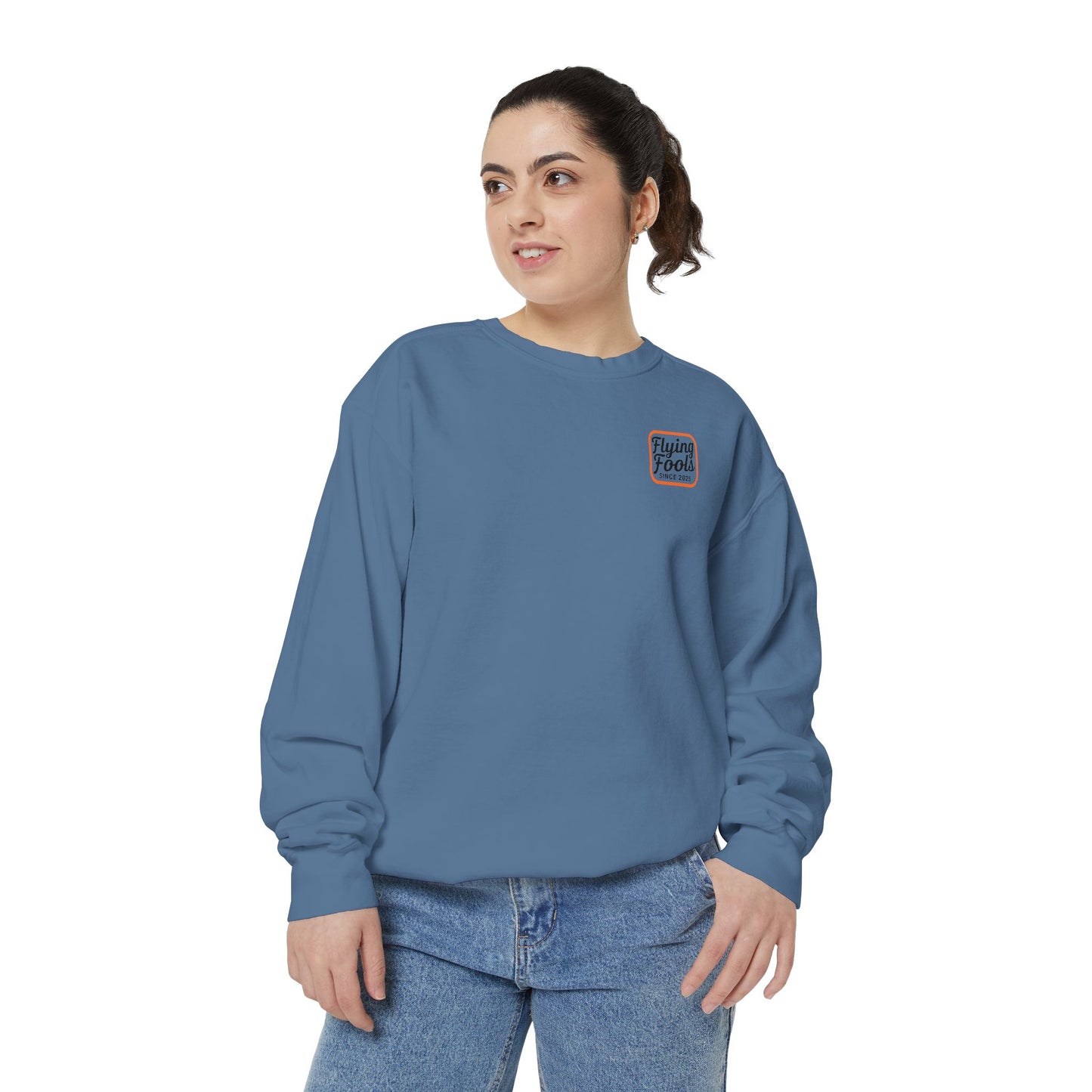 Flying Fools Tasty Logo  Pilot Sweatshirt