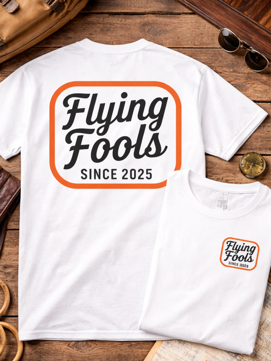Flying Fools Tasty Logo T- Shirt
